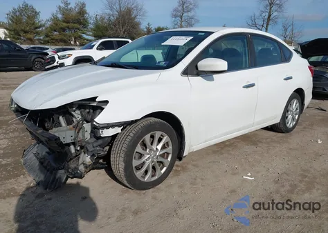 2017 Nissan Sentra S z USA, uszkodzony, nr VIN 3N1AB7AP2HY407129